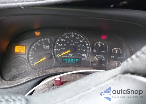 2000 Chevrolet Silverado 1500 Ls z USA, uszkodzony, nr VIN 2GCEC19V6Y1395562